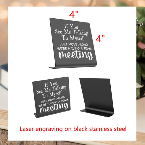 Funny Desk Decorations for Women, Cute Office Decor for Man Coworkers, Manager Boss Gift for Home Bar