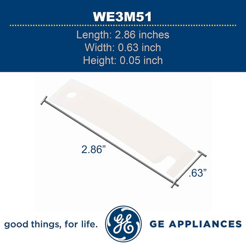 GE WE3M51 Dryer Drum Glide Bearing