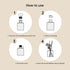 White Musk Cedar Reed Diffuser - 7.04 oz Natural Fragrance Room Scent Diffuser with 5 Sticks