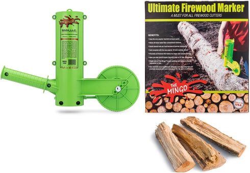 THE MINGO Ultimate Firewood Measuring Tool - Chainsaw Fire wood Marking Tool