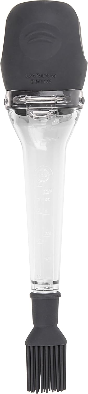 Dexas Fill-A-Baster Refillable Basting Bulb and Brush, Gray, GB3-432