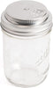 Jarware Stainless Steel Spice Shaker, Wide Mouth Mason Jar Spice Lid
