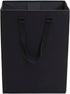 Household Essentials 600D The Recycler Bag, Compact Recycling Center, Polyester with Durable Chipboard Sides, Black