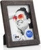RPJC 5x7 Picture Frames, Solid Wood High Definition Glass for Table Top Display and Wall Mounting
