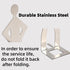 natalieenati 4 PCS Funny BBQ Stand Man Hot Dog Holder-Reusable Stainless Steel Hotdog and Sausage Stand-Portable Hot