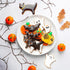Halloween Cookie Cutters Set, 12 Pieces Stainless Steel Shapes for Pumpkin, Ghost, Bat, and Cat Cookies