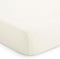 Evolur 1 Piece Cream Full Crib Solid Fitted Sheet, Fitted Crib Sheet