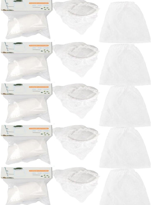 Electric Fish Tank Vacuum Cleaner Accessories Filter Bag Gauze Bag, 10 Packets