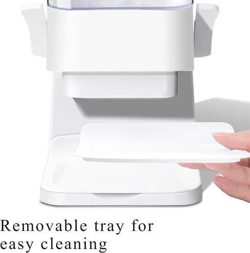 Cereal Dispenser Countertop, 5L Storage Container for Pantry, Large Dry Food Dispenser for Oatmeal, Candy, Snack