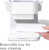 Cereal Dispenser Countertop, 5L Storage Container for Pantry, Large Dry Food Dispenser for Oatmeal, Candy, Snack