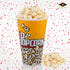 Set of 6 Yellow Popcorn Bowl Tubs, 7 x 4.5 Inches, Perfect for Movie Night, Parties, and More!