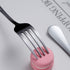 Dinner Forks Set of 6, Berglander 7.9" Stainless Steel Shiny Mirror Fork Set, Sturdy and Dishwasher Safe