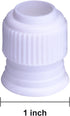 Shappy 12 Pieces Coupler Piping Bag Plastic Standard Couplers, Cake Decorating Pipe Tip for Frosting Icing