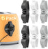 Cord Organizer for Kitchen Appliances, 6 Pack Adhesive Cord Holder, Small Kitchen Gadgets, Black Kitchen Accessories