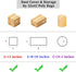 32x42 Inches Large Clear Plastic Storage Bags, Jumbo Bags for Blankets, Duvets, Pillows, Comforters, 5 Pieces