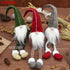 3pcs Christmas Decoration Long Legs Rudolph Doll, Holiday Gift for Children, Hotel Mall Window Decor