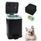 Umtiti 5L Dog Poop Trash Can with Lid for Outdoors1.3 Gallon Trash Can