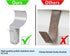 LEGLO 8 Pack No-Hole Needed Vinyl Siding Hooks for Hanging Frames, Picture Water Pump Wall Hooks