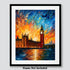 Bestbuddy Pet 11X14 Unframed Starry Night Van Gogh Inspired Art Print Poster, London Landmark Decor
