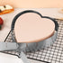 Guowall Stainless Steel Adjustable Cake Mold, Heart Shaped Mousse Ring for Baking, DIY Kitchen Tools