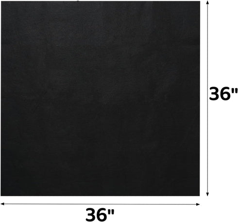 2 Pack Under Refrigerators Mat, Waterproof Floor Mat for Fridge, Multifunctional Home Appliance Mat for Washing Machine, Non-Slip Backing, 36 x 36 Inches by UXPEYIC