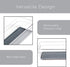 Smart Design Plastic Drawer Organizer, 9 x 3 Inch, BPA Free, Makeup Tray, Kitchen Storage Bin, Gray