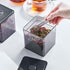 YAMAZAKI Home Tower Vacuum-Sealing Food Storage Container - Spoon - Polypropylene - 500Ml