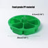 6 Cavity Triangle Sushi Mold, Non-stick Onigiri Rice Ball Press Maker for Seaweed Cilantro Rice Balls
