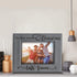 BELLA BUSTA Engraved Leather Picture Frame (5 x 7 Horizontal) - The Love Between Cousins Lasts Forever - Birthday,