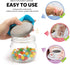 Teenitor 10PCS Multi-purpose Rubber Jar Gripper Pads, Bottle Gripper Opener for Seniors, Kids, Women, 4.88inch