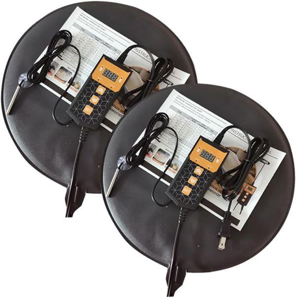 HEATIDEAS Brewing Heat Pad Sourdough Proofing Heat Mat with Temperature Controller Auto Off