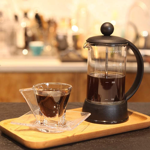 Easyworkz Eclipse 12 oz French Press Coffee Maker with Borosilicate Glass