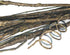 Pursuestar 5Pcs 29.5" Lifelike Dry Willow Branches - Bendable Iron Wires Artificial Floral Flower Stub Stem for DIY