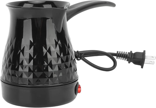 ABS Stainless Steel Electric Arabic Coffee Maker, 600ml, Even Heating Tea Maker Kettle for Greek Arabic Tea