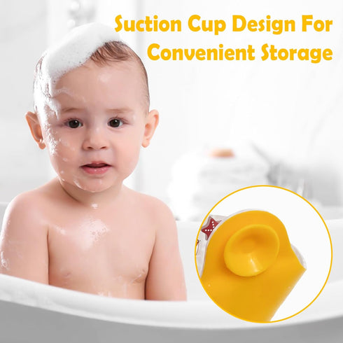 Iensen Silicone Bathtub Drain Stopper with Beach Scenery Print - Universal Tub Plug Cover, Beautiful Coral Reef Design