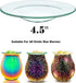 Replacement Oil Warmer Dish for Wax Melt Warmer, Bowl Plate Lid Tray for Aroma Therapy Lamp Electric Lamps