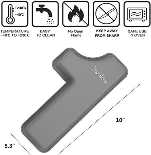 3D Silicone Cake Pans, Large Number Cake Mould for Birthday Wedding Anniversary 10 inch Number 6