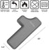 3D Silicone Cake Pans, Large Number Cake Mould for Birthday Wedding Anniversary 10 inch Number 6