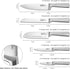KOFERY 5 Piece Professional Kitchen Knife Set, Ergonomic Handle with High Carbon Stainless Steel Blades, Gift Box