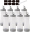 Qiuhome Condiment Squeeze Bottles Sauces Ketchup Bottles Squeeze Bottles Liquids, Oil - 12