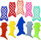 Mermaid and Shark Ice Pop Sleeves Popsicle Holder Bags Freezer Reusable Covers 10 Pc.