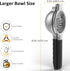 Stainless Steel Lemon Squeezer - Metal Citrus Juicer with Silicone Handles, Large Manual Citrus Press Juicer