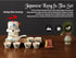 Set 6 Set,Chinese Set Semi Automatic Tea Magic Teapot with cups Japanese Teapot Gongfu Tea Ceramic Teapot with Infuser
