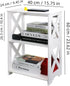Lechay Slim White Side Table - Perfect for Small Spaces