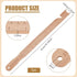 BENECREAT 16x1.2 Inch Beech Wood Oven Rack Puller, Wood Oven Rack Push Pull Rectangle Push Pull Tool for Kitchen Oven, Toaster oven, Air fryer