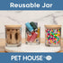 One Fur All 9 OZ Ocean Scented Candle, Clean Burning, Long Lasting Air Freshener for Home - Ocean Driftwood