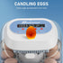 12 4 Sailnovo Incubators for Hatching Eggs Egg Incubator with Modes Temperature Control, Automatic Egg Turning