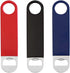 3 Pack Bottle Openers - Stainless Steel Flat Beer Bottle Openers, 7 Inches, Exquisite Packaging, Red, Black, Blue