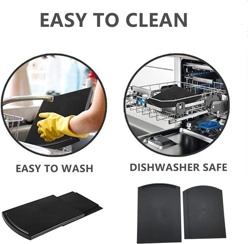 Kitchen Caddy Sliding Coffee Maker Tray Mat 12", Sliding Shelf for Blender, Toaster, Kitchen Appliances with Wheels