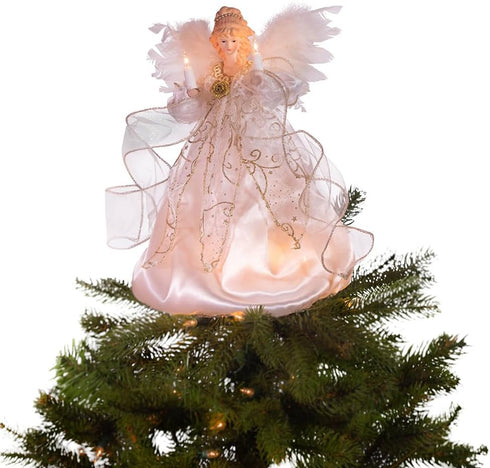 Kurt Adler UL2146 Illuminated Angel Treetop